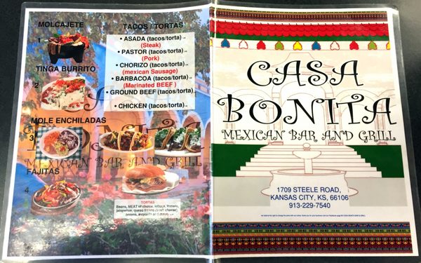 Mi Casa Bonita Bar Grill 1709 Steele Rd Kansas City Ks Restaurants Mapquest