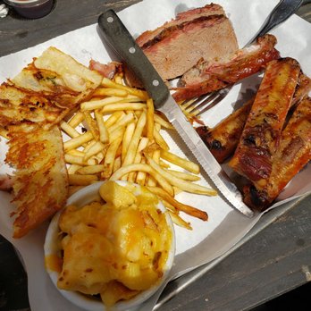 Bodacious Pig Barbecue - Tri tip and rib plate - Barbeque Near Me - Eagle, Idaho
