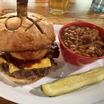 Fox Smokehouse BBQ - Burger & Cowboy Beans - Barbeque Near Me - Boulder City, Nevada