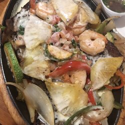 Maria's Beer and Grill - Tropical Steak (added bell peppers and zucchini)