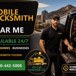 On Call Locksmith LLC | Tucson, AZ - Mobile locksmith for you 24 hours.