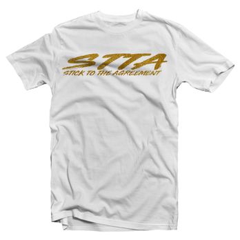 NRE Prints - Gold Foil Lettering Tee Shirt. - Screen Printing/T-Shirt Printing Near Me - San Diego, California