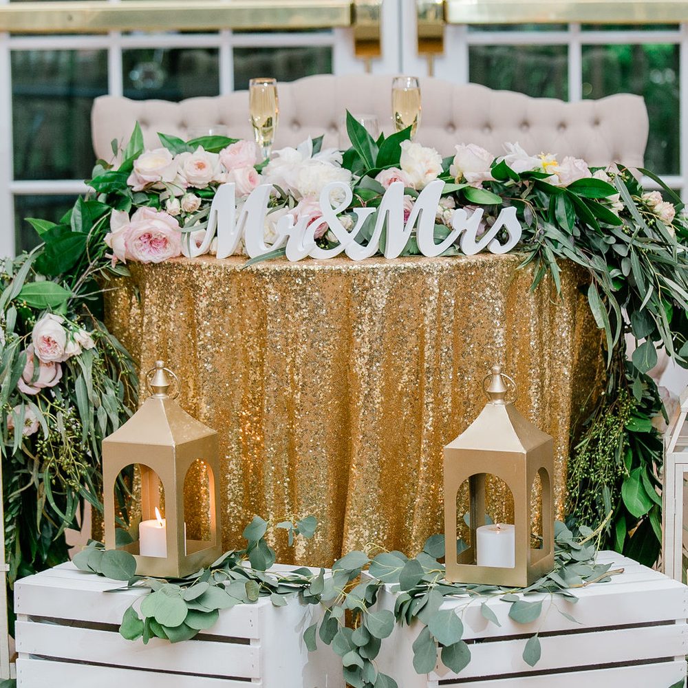 Petals With Style - Sweetheart Table Decor - Florists Near Me - Lancaster, Pennsylvania