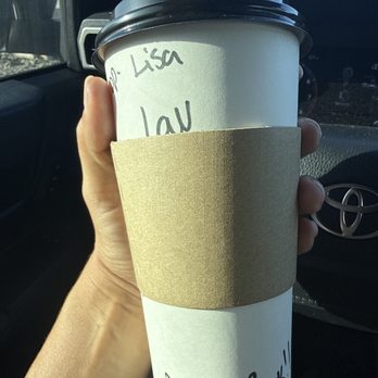 Coffee Waves - Flour Bluff - 20oz Breve Latte with Lavender - Coffee & Tea Near Me - Corpus Christi, Texas
