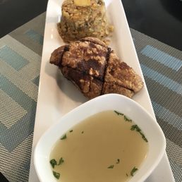 Mofongo with Pork Belly (Miami Spice Lunch Menu). 5300 Chophouse @ The Blue Hotel, Doral, FL.