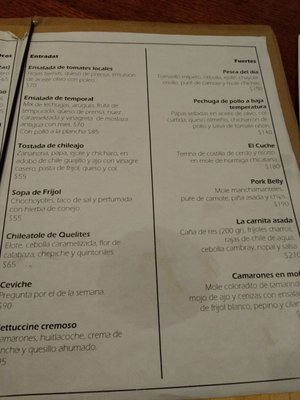 Menu photo 4 El Tendajon Agaveria Oaxaca, OAX Menu photo 4 El Tendajon Agaveria Oaxaca, OAX