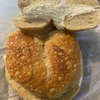 Brooklyn Bagel & Deli - Asiago with cream cheese! - Delis Near Me - Randolph, New Jersey