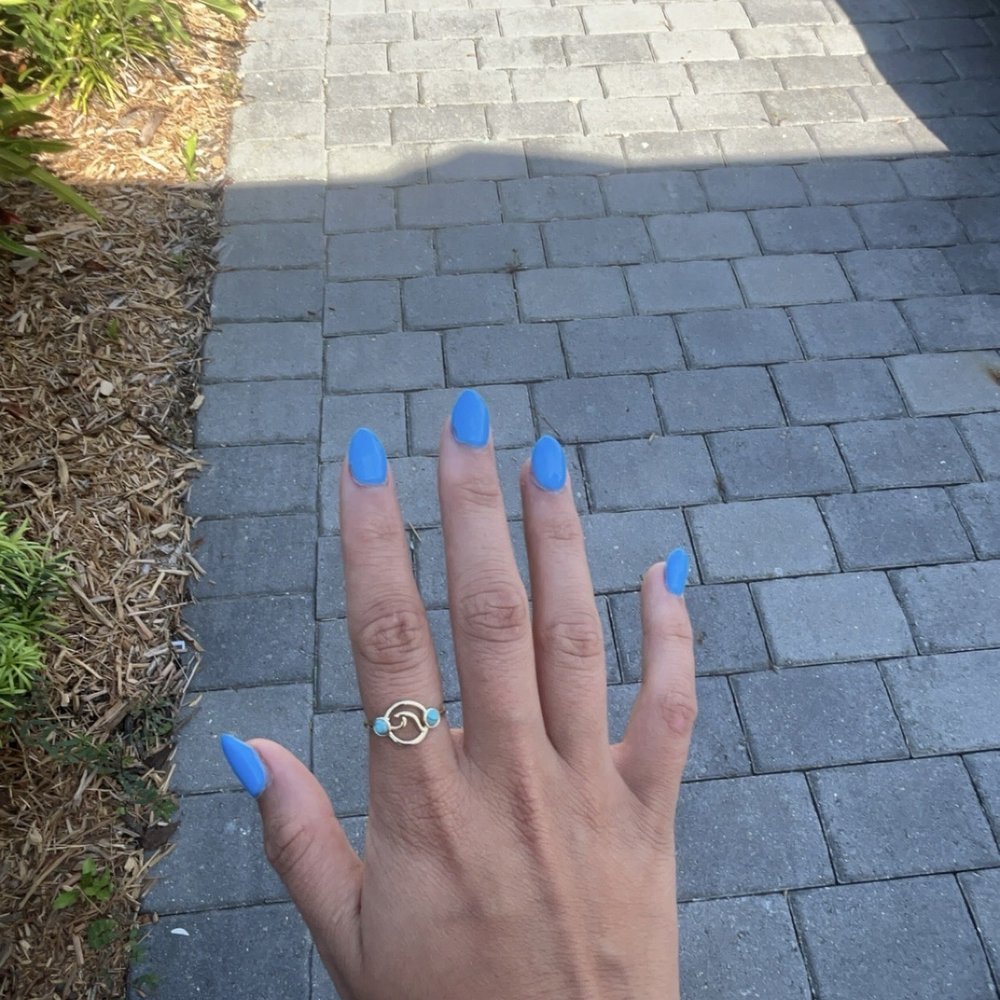 Color Vault - My nails I got at color vault for 90$. - Nail Salons Near Me - Swansboro, North Carolina