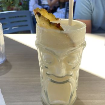 Down the Hatch Maui - Classic Pina Colada- a must have for any vacation - Seafood Near Me - Lahaina, Hawaii