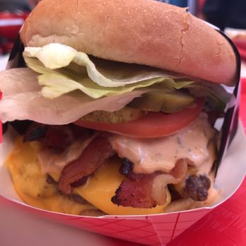 Joe Schmoe's - Bacon Double Cheeseburger - Ice Cream & Frozen Yogurt Near Me - Cypress, California