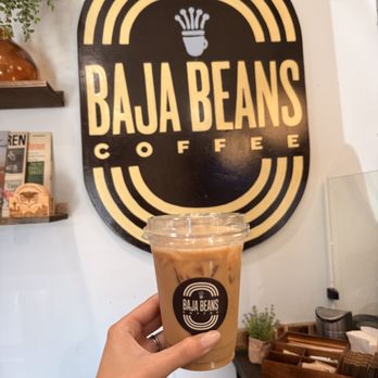 Baja Beans - Iced Oat Latte - Cafes Near Me - Burbank, California Baja Beans - Iced Oat Latte - Cafes Near Me - Burbank, California