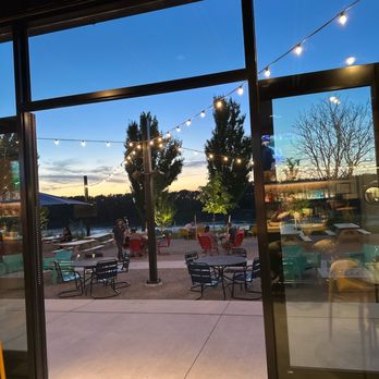 Two Birds One Stone - Patio seating right off the river. - Beer Gardens Near Me - Kansas City, Missouri