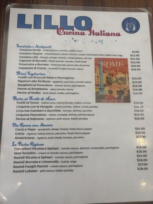 Menu photo 2 Lillo Cucina Italiana Brooklyn, NY