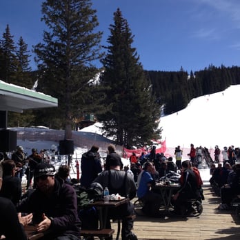Ski Santa Fe - A band playing on Totemoff's deck. - Ski Resorts Near Me - Santa Fe, New Mexico