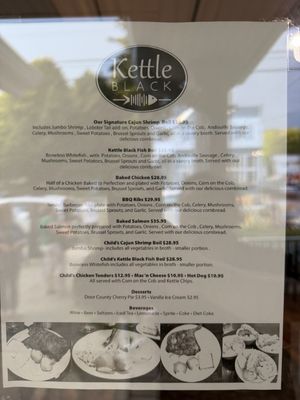 Menu photo 2 Kettle Black Fish Creek, WI Menu photo 2 Kettle Black Fish Creek, WI