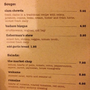 Roe Seafood Restaurant - Soups, spring 2012 - Seafood Near Me - Long Beach, California Roe Seafood Restaurant - Soups, spring 2012 - Seafood Near Me - Long Beach, California