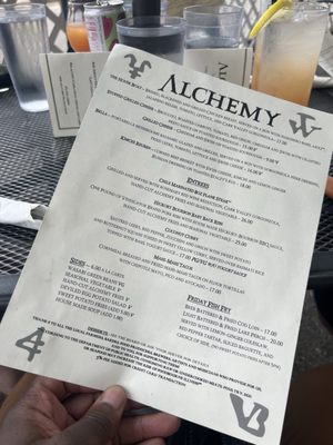 Menu photo 2 Alchemy Madison, WI