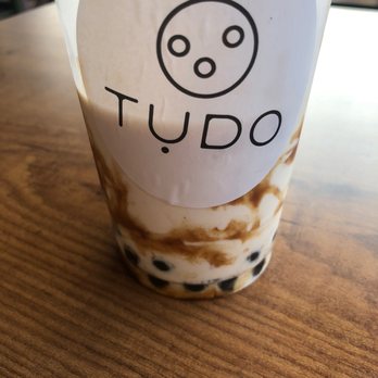 TUDO Bubble Tea - Signature brown sugar milk tea mit tapioca - Bubble Tea Near Me - Berlin, BE