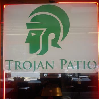 Trojan Patio - a neon sign for a restaurant - Breakfast & Brunch Near Me - Sparta, North Carolina Trojan Patio - a neon sign for a restaurant - Breakfast & Brunch Near Me - Sparta, North Carolina