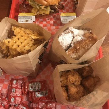 Bird On The Run - Chicken nuggets , French fries, beignets, and a chicken sandwich. - Chicken Shop Near Me - Pittsburgh, Pennsylvania