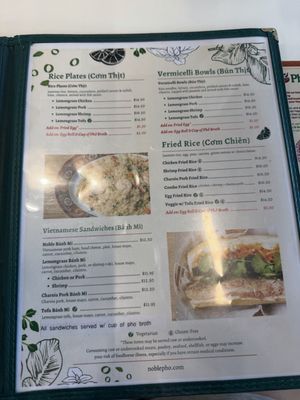 Menu photo 4 Noble Phở Round Rock, TX Menu photo 4 Noble Phở Round Rock, TX
