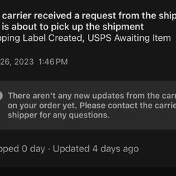 US Post Office - One example of no scan.
