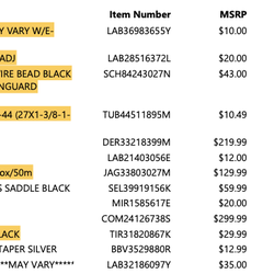Look at all the stuff I had to rely on a DIFFERENT bike shop to repair because this one couldn't be bothered to give a damn.