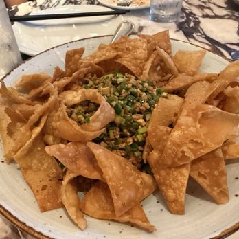 Panda Inn - Wonton Crisps Spicy Nachos - Chinese Near Me - Pasadena, California