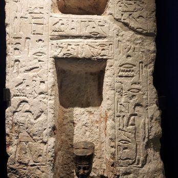 Museu Egipci - 6th Dynasty stela - Museums Near Me - Barcelona, B