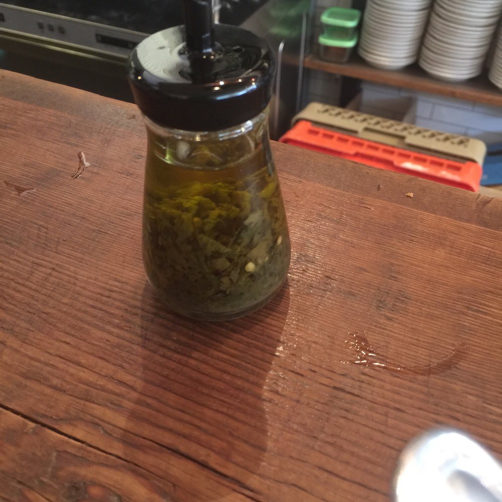 Bar B - Special house chili oil - Italian Near Me - New York, New York Bar B - Special house chili oil - Italian Near Me - New York, New York