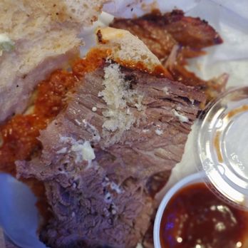 Sharp's BBQ - Sliced brisket - Barbeque Near Me - Piedmont, Oklahoma Sharp's BBQ - Sliced brisket - Barbeque Near Me - Piedmont, Oklahoma