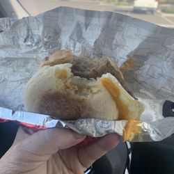 Wendy's - Sausage, egg, cheese English muffin!