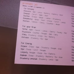 jüs - Part of the menu!