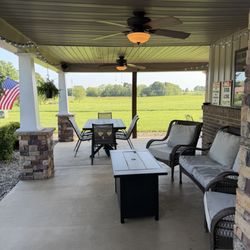 Outside seating