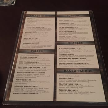 The Bourbon Tap & Grill - the menu - Pizza Near Me - Windsor, Ontario
