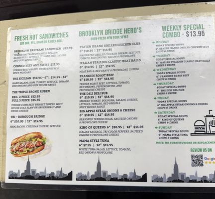 Menu photo 1 Birch Run Deli Birch Run, MI