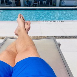 Nice pool area. Nice pool area.