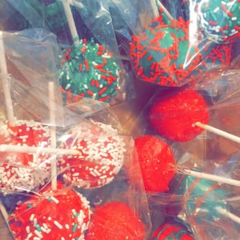 Viviz Bakery - Chocolate and Vanilla Christmas cake pops! Amazing! - Desserts Near Me