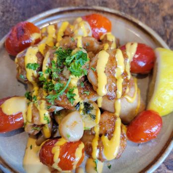 Burgoo Bistro - Garlic Shrimp - Comfort Food Near Me - Vancouver, British Columbia