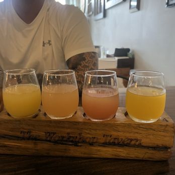 The Workshop Tavern - Mimosa flight - Salad Near Me - Aberdeen, North Carolina