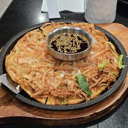 Seafood pancake $15 for happy hour