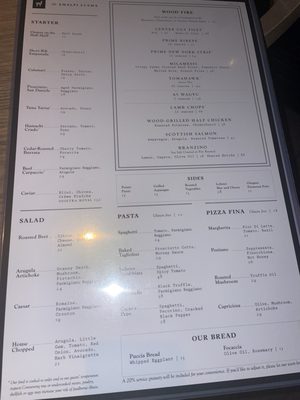 Menu photo 7 The Amalfi Llama Miami, FL