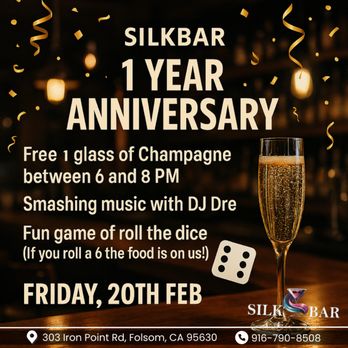 Silk Bar - Come and celebrate with us - Sports Bars Near Me - Folsom, California Silk Bar - Come and celebrate with us - Sports Bars Near Me - Folsom, California