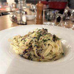 Bistro33 - Tagliatelle with mushrooms.