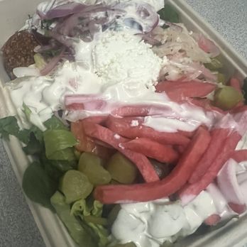 NAYA - Falafel Salad - Mediterranean Near Me - New York, New York NAYA - Falafel Salad - Mediterranean Near Me - New York, New York