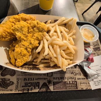 BHC Chicken - Bburinkle Chicken: Extra-crispy fried chicken coated in a signature sweet and savory cheese-and-vegetable seasoning powder - Chicken Wings Near Me - Arlington, Virginia