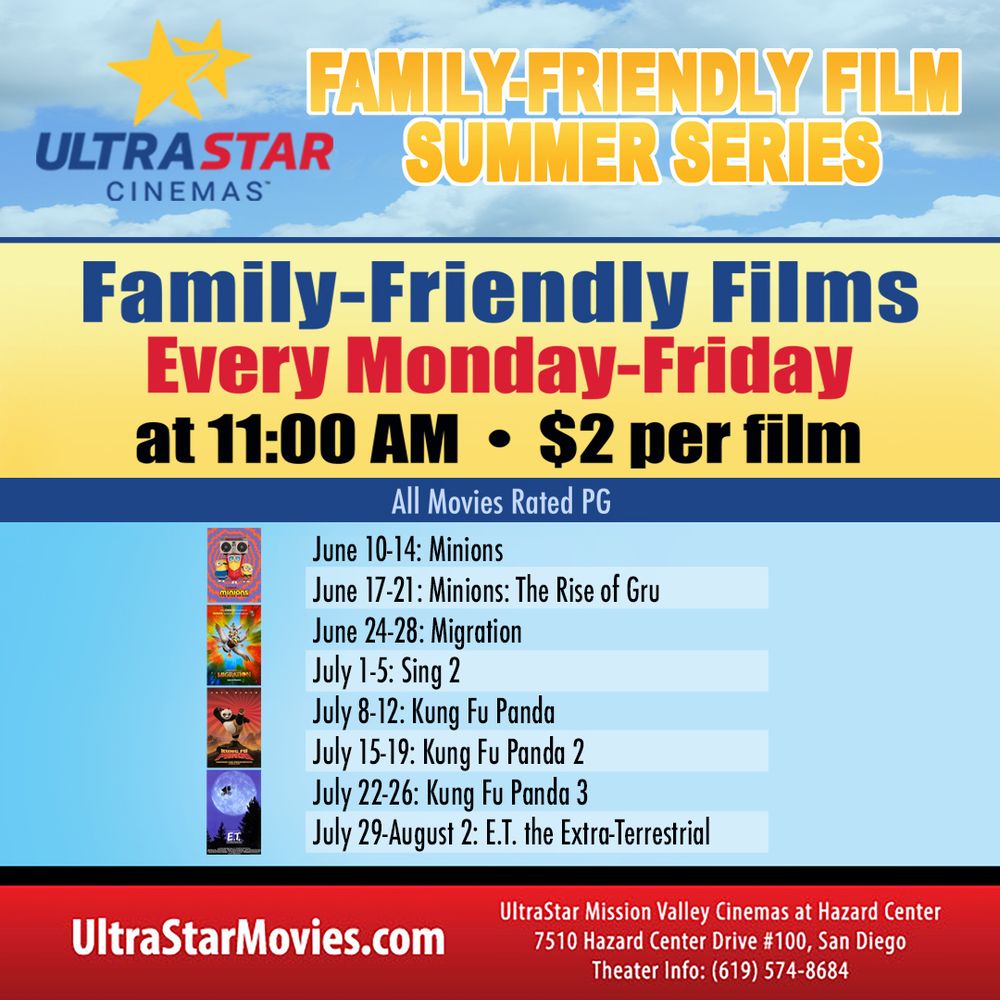 ULTRASTAR MISSION VALLEY AT HAZARD CENTER Updated November 2024 299