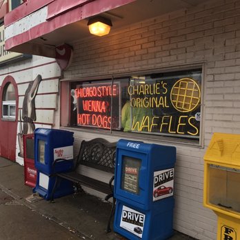 Charlie's Restaurant - Love the neon! Love the dogs! - Diners Near Me - Cleveland, Ohio