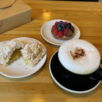Mille - Almond Croissant, Cappuccino, Berry Tart - French Near Me - Santa Fe, New Mexico Mille - Almond Croissant, Cappuccino, Berry Tart - French Near Me - Santa Fe, New Mexico