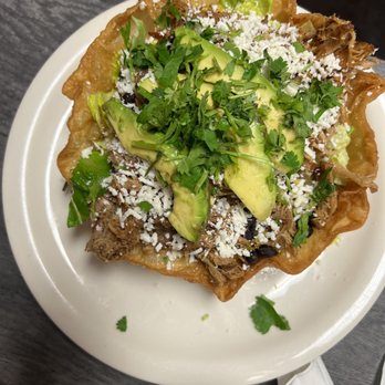 Sol Azteca Mexican Kitchen - Fiesta Salad in a taco salad shell - Mexican Near Me - Mesa, Arizona